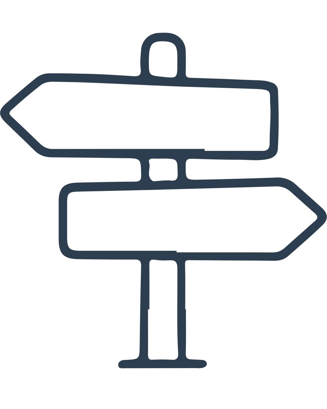 Menopause direction arrows